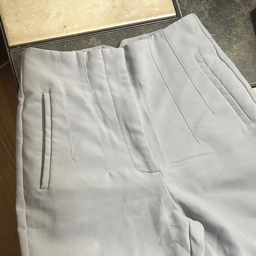 Zara Gray Tailored Trousers